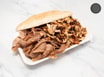 Mediterranean Chicken Meat Doner Meat and Chips