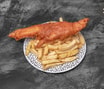 Medium Fish and Chips (Box meal)